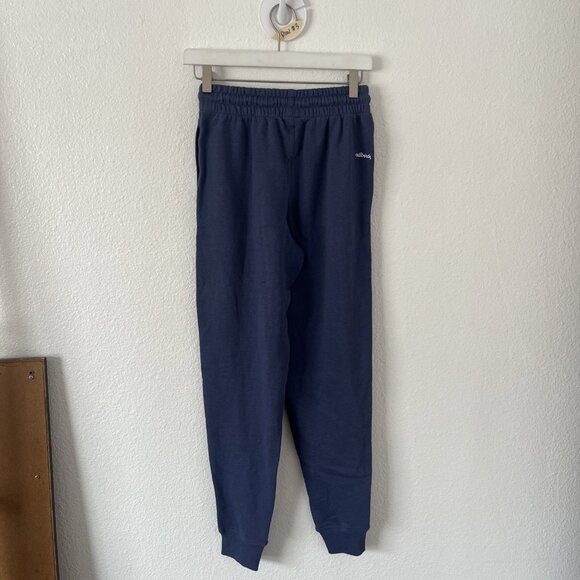 Allbirds R&R High Rise Fleece Jogger Sweatpants Navy Size Small - Picture 9 of 9